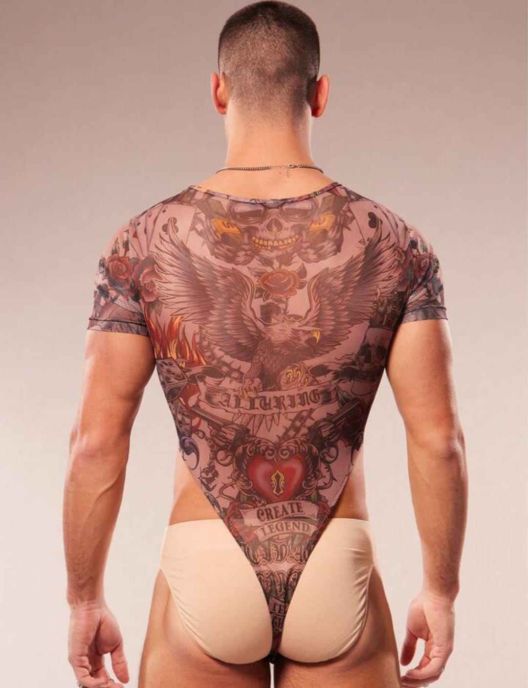 Rebel Ink Graphic Bodysuit